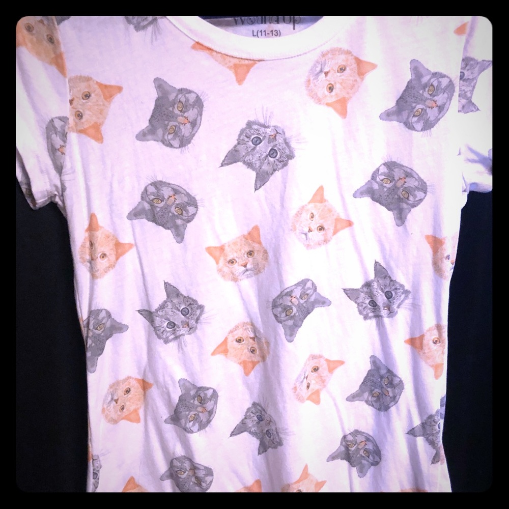Cat tee